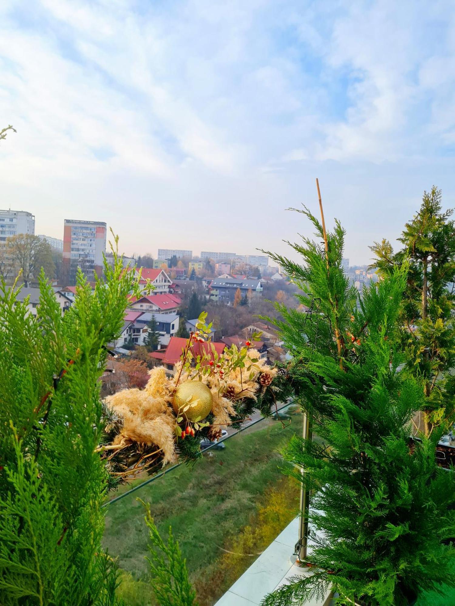 Penthouse Aeroport Iasi Apartment Ngoại thất bức ảnh