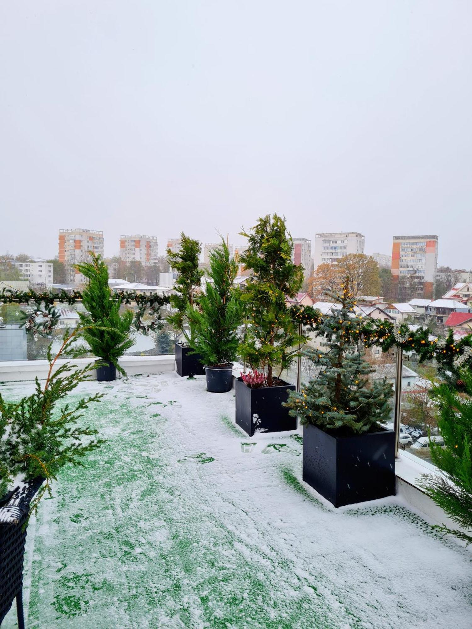Penthouse Aeroport Iasi Apartment Ngoại thất bức ảnh