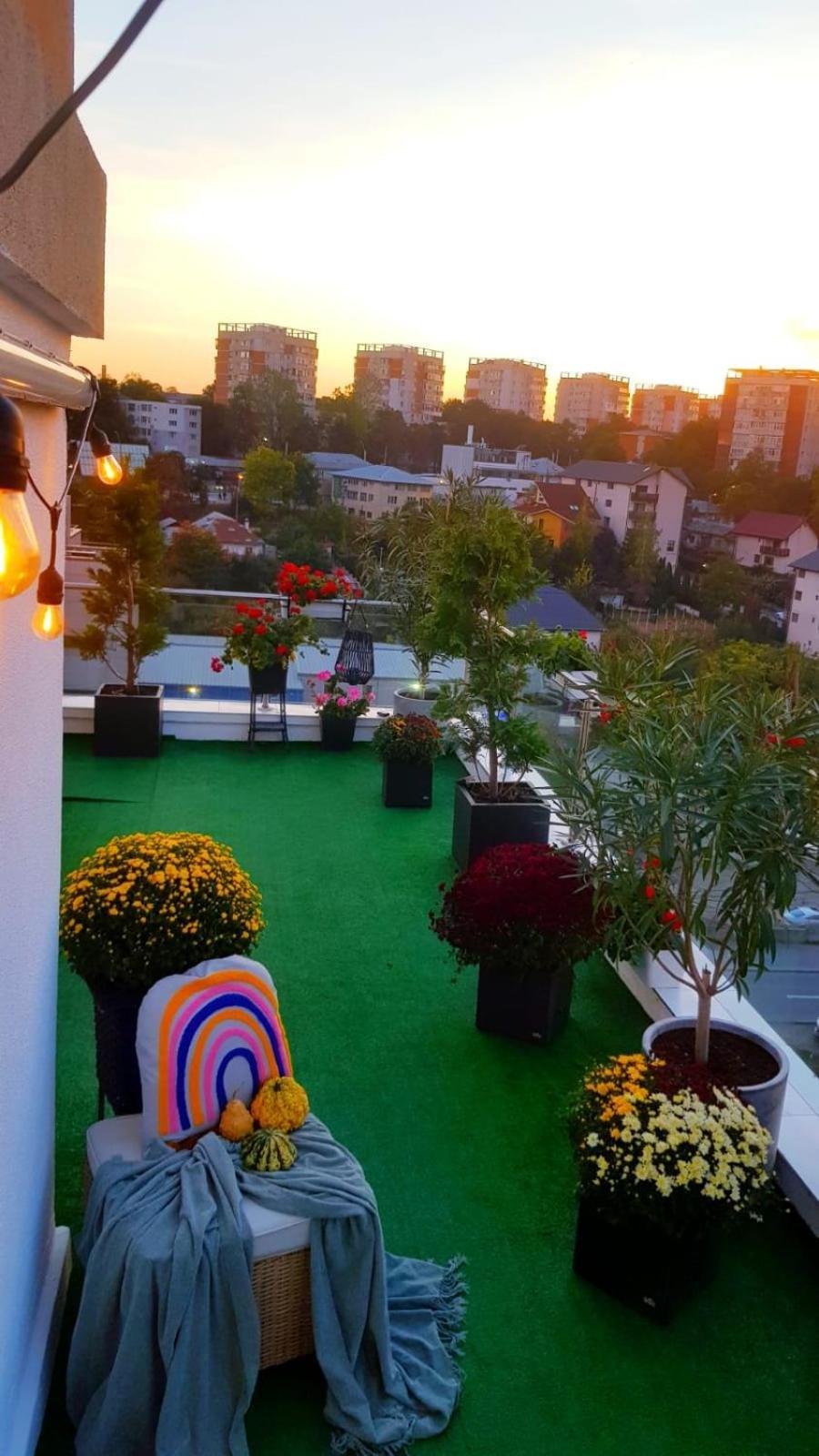 Penthouse Aeroport Iasi Apartment Ngoại thất bức ảnh
