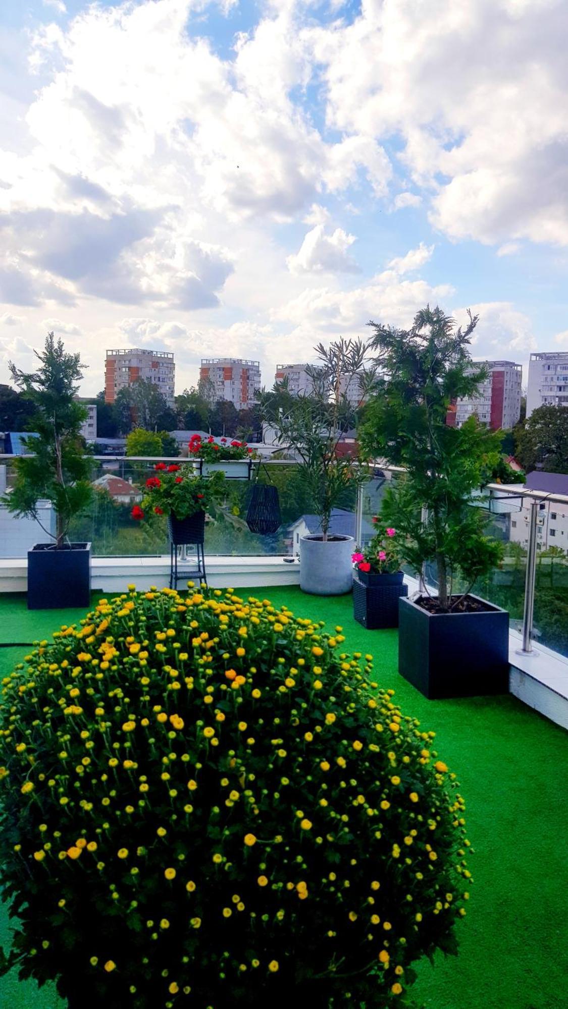 Penthouse Aeroport Iasi Apartment Ngoại thất bức ảnh