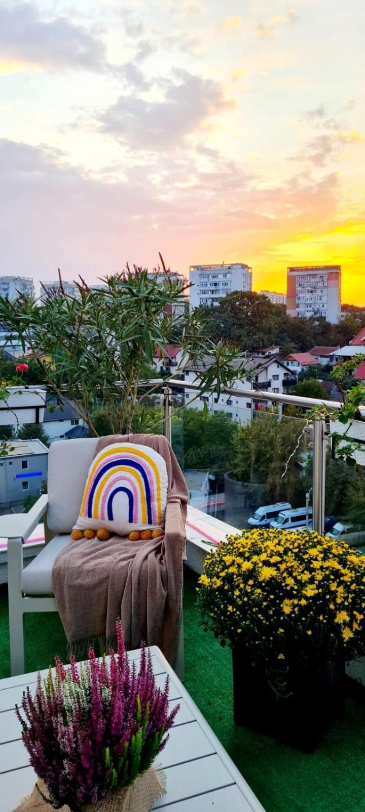 Penthouse Aeroport Iasi Apartment Ngoại thất bức ảnh